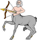 Centaur with Bow and Arrow Drawn II