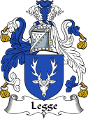 English Coat of Arms for the family Legge