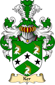 Scottish Family Coat of Arms (v.23) for Ker