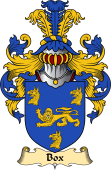 English Coat of Arms (v.23) for the family Box