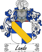 Araldica Italiana Coat of arms used by the Italian family Lando