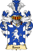 French Family Coat of Arms (v.23) for Bonet