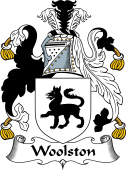 English Coat of Arms for the family Woolston