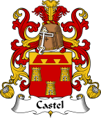 Coat of Arms from France for Castel