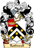 English or Welsh Family Coat of Arms (v.23) for Rothwell (Southampton)