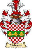 English Coat of Arms (v.23) for the family Rochester