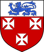 Irish Family Shield for Valle or Vale (Kilkenny)