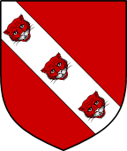 English Family Shield for Werden