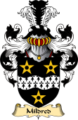 English Coat of Arms (v.23) for the family Mildred