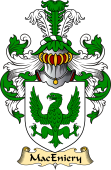 Irish Family Coat of Arms (v.23) for MacEniery or MacHenry