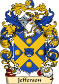 English or Welsh Family Coat of Arms (v.23) for Jefferson (London, and Rippon, Yorkshire)