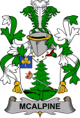 Irish Coat of Arms for McAlpine or MacAlpin