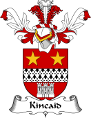 Coat of Arms from Scotland for Kincaid