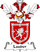 Coat of Arms from Scotland for Lauder