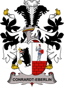 Coat of arms used by the Danish family Conrardt-Eberlin