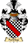 English Coat of Arms (v.23) for the family Partridge