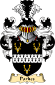 English Coat of Arms (v.23) for the family Parkes II