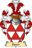 v.23 Coat of Family Arms from Germany for Speer