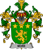 Irish Family Coat of Arms (v.25b) More or O'More