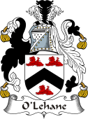 Irish Coat of Arms for O'Lehane or Leehan