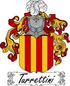 Araldica Italiana Coat of arms used by the Italian family Turrettini