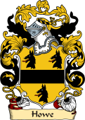 English or Welsh Family Coat of Arms (v.23) for Howe