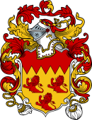English or Welsh Coat of Arms for Fisher (1627)