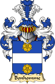 French Family Coat of Arms (v.23) for Bonhomme