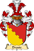 v.23 Coat of Family Arms from Germany for Droste