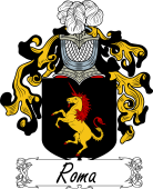 Araldica Italiana Coat of arms used by the Italian family Roma