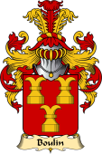 French Family Coat of Arms (v.23) for Boulin