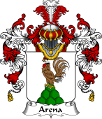 Italian Family Coat of Arms (v.25b) Arena