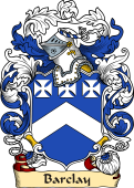 English or Welsh Family Coat of Arms (v.23) for Barclay