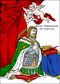 Catholic Saints Clipart image: St Ferdinand of Castile