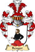 v.23 Coat of Family Arms from Germany for Renger