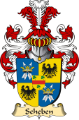 v.23 Coat of Family Arms from Germany for Scheben