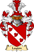 English Coat of Arms (v.23) for the family Layton II