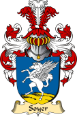 v.23 Coat of Family Arms from Germany for Soyer