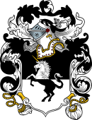 English or Welsh Coat of Arms for Rugge