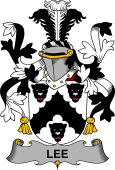 Irish Coat of Arms for Lee or O'Lee