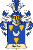 French Family Coat of Arms (v.23) for Guillot