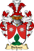 v.23 Coat of Family Arms from Germany for Birkner