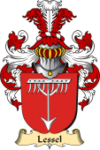v.23 Coat of Family Arms from Germany for Lessel