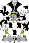 Irish Coat of Arms for Ruxton