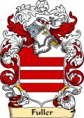 English or Welsh Family Coat of Arms (v.23) for Fuller