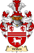 English Coat of Arms (v.23) for the family Willet
