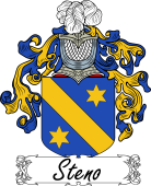 Araldica Italiana Coat of arms used by the Italian family Steno