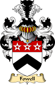 English Coat of Arms (v.23) for the family Fowell or Vowell
