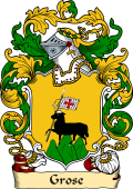 English or Welsh Family Coat of Arms (v.23) for Grose (Richmond, Surrey)
