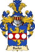 French Family Coat of Arms (v.23) for Barlet
